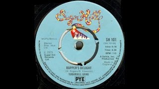 Rappers Delight Long Version  Vinyl Single  Sugarhill Gang [upl. by Araccot630]