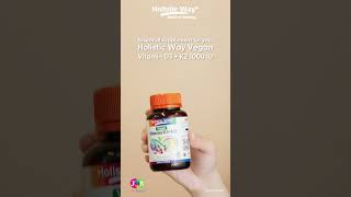 Holistic Way Vegan Vitamin D3  K2 [upl. by Enneirb]