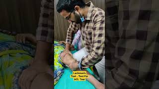 Lachmans Test Test For ACL Tear Dr Sai Chandra MBBS DNB Ortho [upl. by Ianthe996]