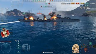 WOWS MAZ6R Acasta Unleashes The Kraken in Random Battle [upl. by Mayor]