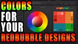 How to choose Redbubble colors to increase your sales [upl. by Gorey]