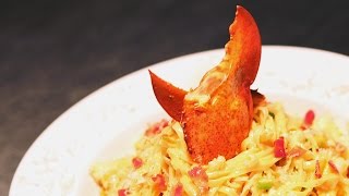 Carbonara au homard express SVP  Recettes Funky avec Max LAffamé [upl. by Aduh410]