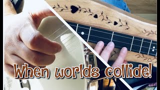 Folkcraft LapJo Review  Mountain Dulcimer Banjo Hybrid [upl. by Ermine]