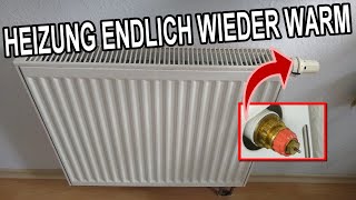 Heizkörper richtige Durchflussmenge einstellen wenn die Heizung nicht warm wird [upl. by Gluck]