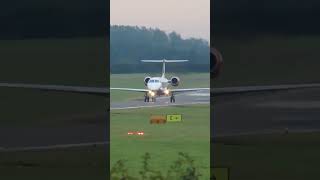 Loganair departing to Southampton from Newcastle 29092024 ncl embraer avgeek aviationdaily [upl. by Namra]