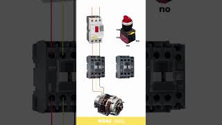 Connecting EAN38 Rotary Switch with Two Contactors to Control Two Motors [upl. by Nevear861]