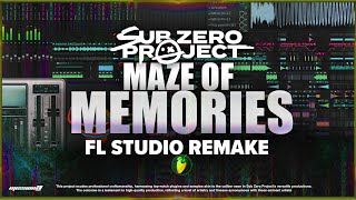 Sub Zero Project  Maze Of Memories Reverze Anthem 2024  FL STUDIO REMAKE FLP [upl. by Zuliram]