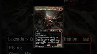 Duskmourn Commander review Valgavoth Harrower of Souls commanderdeck mtg edh duskmourn [upl. by Hakvir]