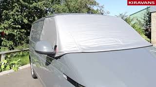 How to fit a Campervan External Window Screen by Kiravans [upl. by Leuqim]