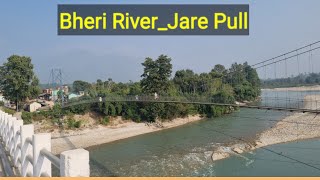 Bheri River Surkhet NepalNewly constructed Bridge on bheri Jarejare pullJare bus stand market [upl. by Allsopp]