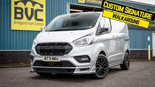 Ford Transit Custom Signature InDepth Walkaround and Features Review [upl. by Greenfield]