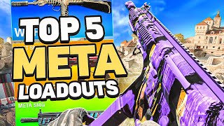 TOP 5 NEW META LOADOUTS for Warzone 3 SEASON 2 RELOADED [upl. by Nnaeoj]