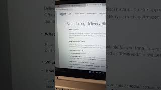 Understanding Amazon Flex Delivery Blocks [upl. by Allicsirp]