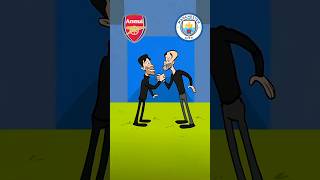 Arsenal VS Man City Recap manchestercity arsenal premierleague [upl. by Nnaycnan]