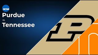 Tennessee vs Purdue Scripted March Madness Elite 8 [upl. by Hanikas215]