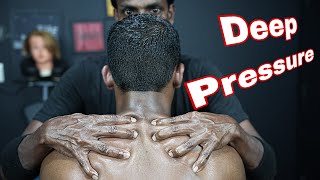 High Pressure Body Cracking Body Massage ASMR By Strong Wrist Barber  Neck Cracking ASMR [upl. by Edwine491]