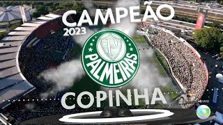 Gol do título  Apito final 🇮🇹 Palmeiras Campeão da Copinha 2023 [upl. by Hsakaa]