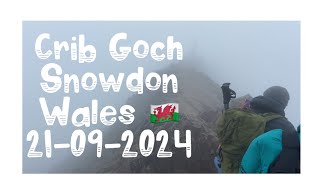 CRIB GOCH  SNOWDON 🏴󠁧󠁢󠁷󠁬󠁳󠁿 🇬🇧 [upl. by Sisile629]