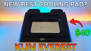 BEST Laptop Cooling Pad 2023  KLIM EVEREST only 40 [upl. by Atival]