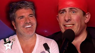 Top 5 HILARIOUS Magicians on Britains Got Talent [upl. by Llehsad]