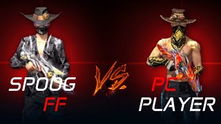 PC player 🖥️ VS mobile player📲 freestyle custom match🔥 [upl. by Anadal]