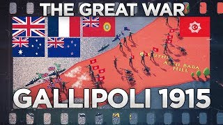 Gallipoli 1915  The Great War DOCUMENTARY [upl. by Savell515]