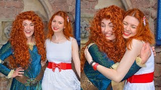 Meeting Merida in the Magic Kingdom ✨ Walt Disney World 2017 [upl. by Hcone]