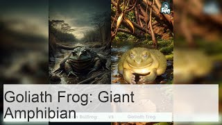 The goliath frog is a giant among frogs [upl. by Price321]