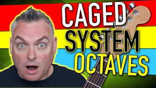 CAGED System Octaves For Guitar Explained  Learn The Fretboard Visualization [upl. by Godfrey957]