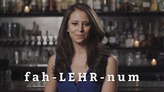 How to Pronounce Falernum  Liquorcom [upl. by Ahsoj]