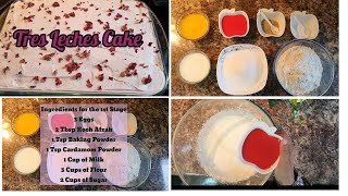 Easy Tres Leches Cake Recipe [upl. by Kepner361]