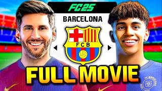 FC 25 Barcelona Career Mode  Full Movie [upl. by Lemar]