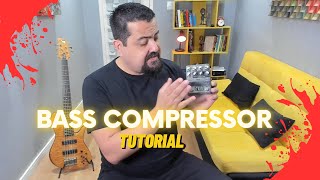 Compressor no Contrabaixo Tutorial completo Aprenda definitivamente usar essa ferramenta [upl. by Ahsietal687]