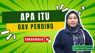 Grab status OAV pending  Grab Hub Cheras [upl. by Ymerej59]