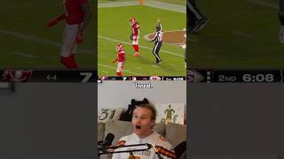 Live Reaction To Deandre Hopkins Catch From Patrick Mahomes On MNF Against The Buccaneers chiefs [upl. by Galven]