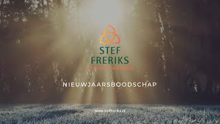 2024 Nieuwjaarsboodschap  Stef Freriks [upl. by Ruy]