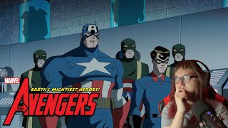 The Avengers Earth’s Mightiest Heroes episode 4 Meet Captain America Reaction [upl. by Grethel]