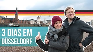 O QUE FAZER EM DÃœSSELDORF  Viajando pela Alemanha  Alemanizando em NordrheinWestfalen [upl. by Assetak]