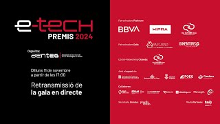 Cerimònia dentrega dels Premis ETECH 2024 [upl. by Addison]