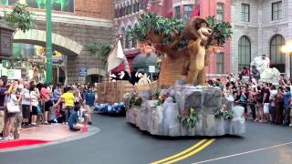 Hollywood Dreams Parade Universal Studios Singapore [upl. by Boggers]