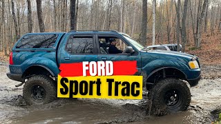 Off Road Adventures  Lifted Ford Explorer Sports Trac [upl. by Ennairod67]