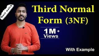 Lec25 Third Normal Form in dbms with examples in Hindi  Normalization [upl. by Fernanda]