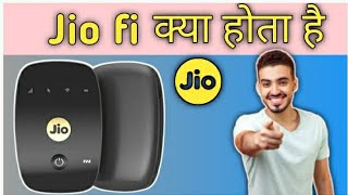 jiofi  jio fi kya hai  jio fi kya hota hai  what is jio fi device rishabhtechtimes [upl. by Nonarb]