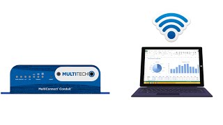 Connecting Multitech Conduit To Wifi Network Wireless LAN [upl. by Reham711]