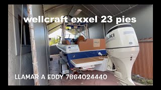 1997 wellcraft excel 23 pies [upl. by Savinirs]