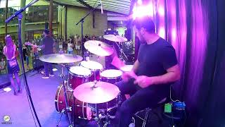 Whitney Houston  I Wanna Dance With Somebody DrumCover  Banda Fannk [upl. by Zola]