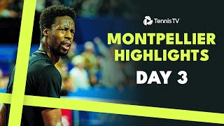 Bublik vs Shapovalov Monfils Paire amp Cobolli In Action  Montpellier 2024 Highlights Day 3 [upl. by Elon]