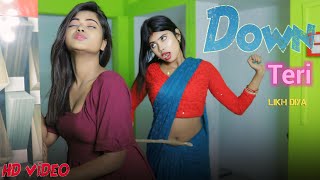 Down Tera Likh Diya  Krishna  Lesbian Love Story  Funny Love Story  Hindi Songs 2024 KissiBABS [upl. by Nalced147]