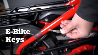 Electric Bike Key Tips What to know about your ebike keys and locks [upl. by Yrolg646]