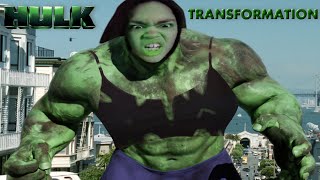 Hulk 2003 First Transformation My version [upl. by Fidole]